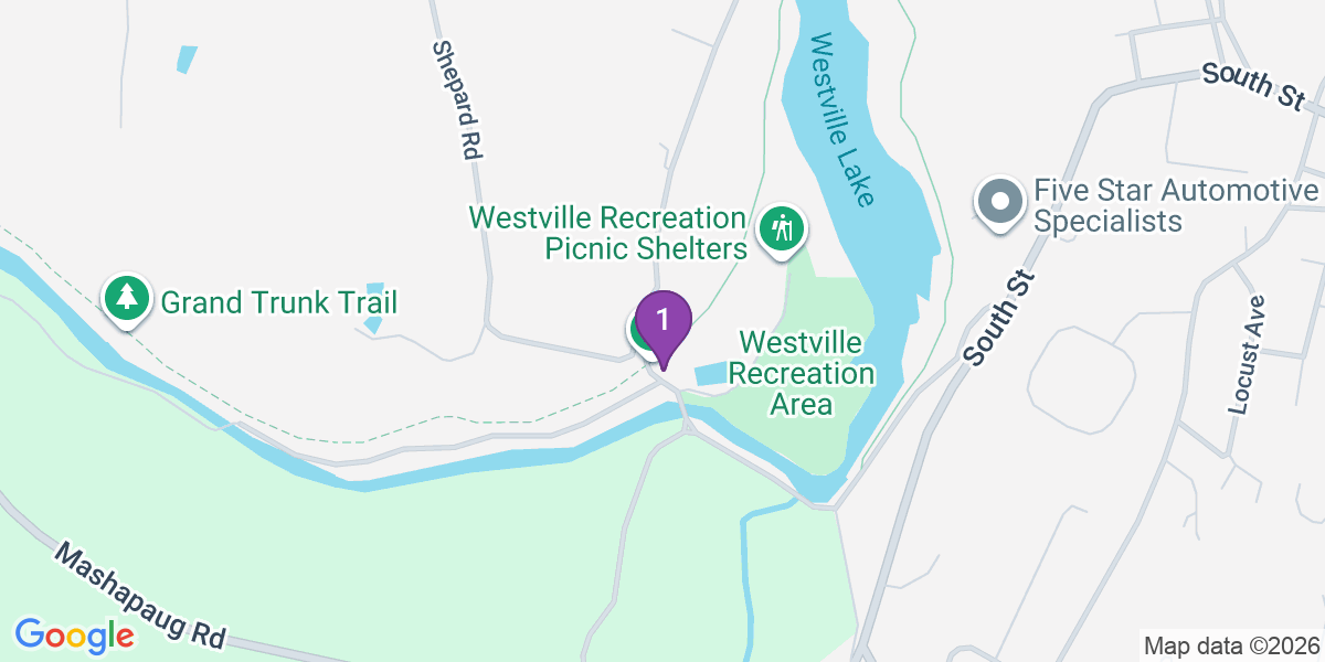 Map of where we went on this visit