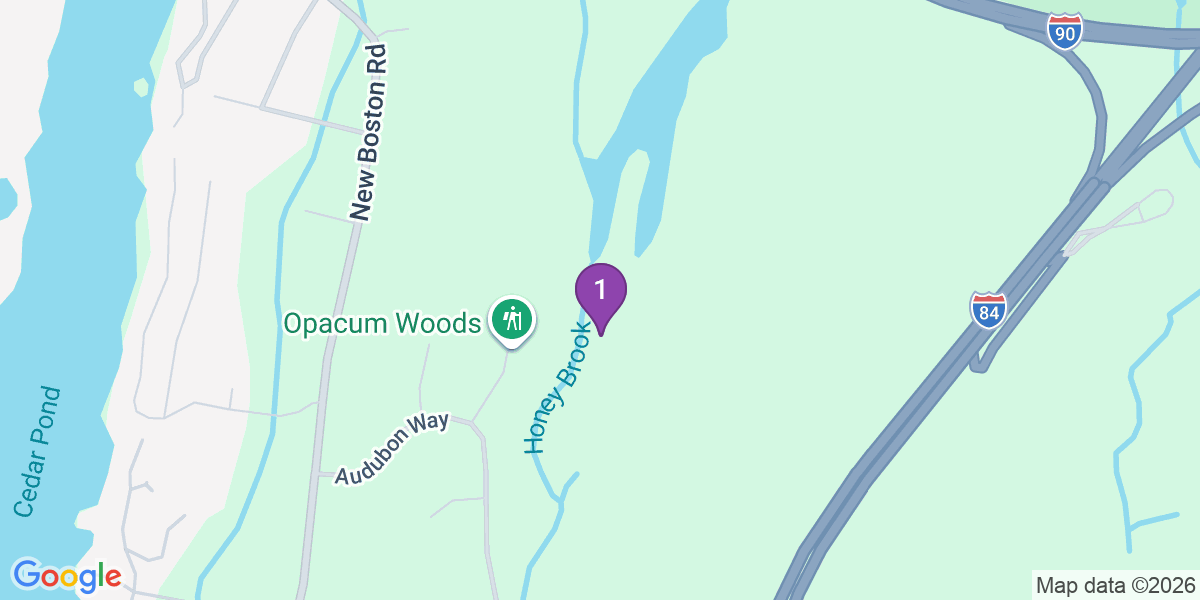 Map of where we went on this visit