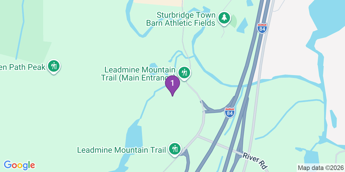 Map of where we went on this visit